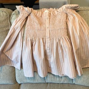 ASTR the Label, Shelby off the shoulder  top